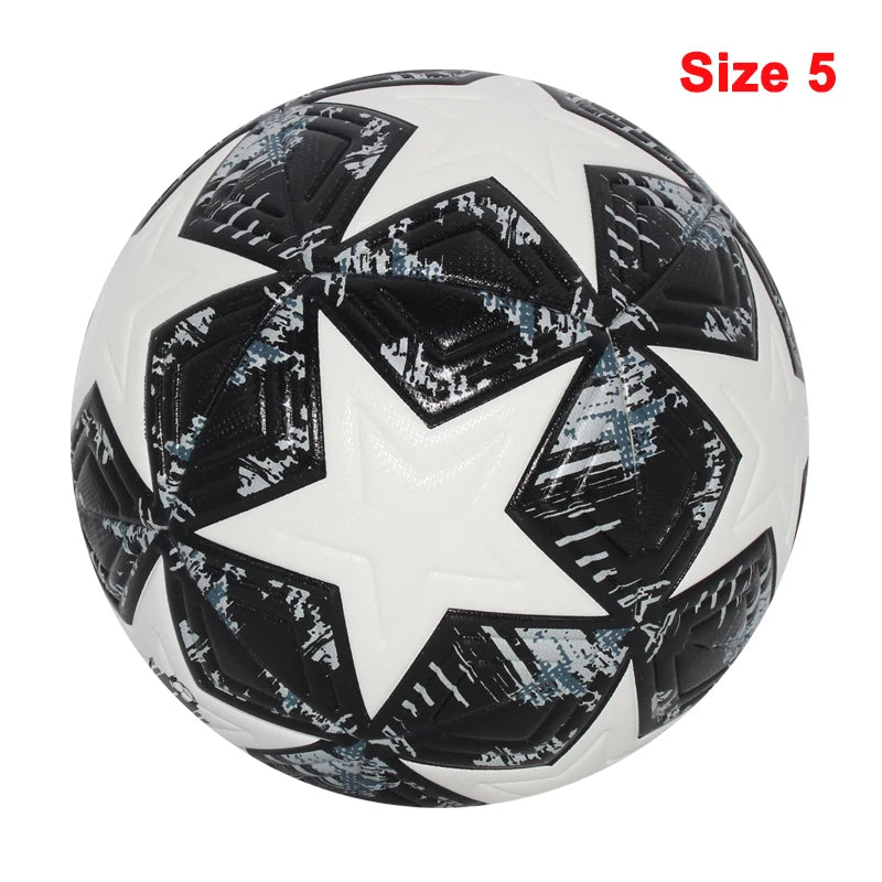 Size 4/5 PU Seamless Soccer Ball – Match & Training