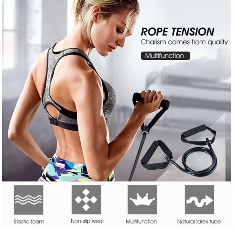 Resistance Bands with Handles for Home Workouts