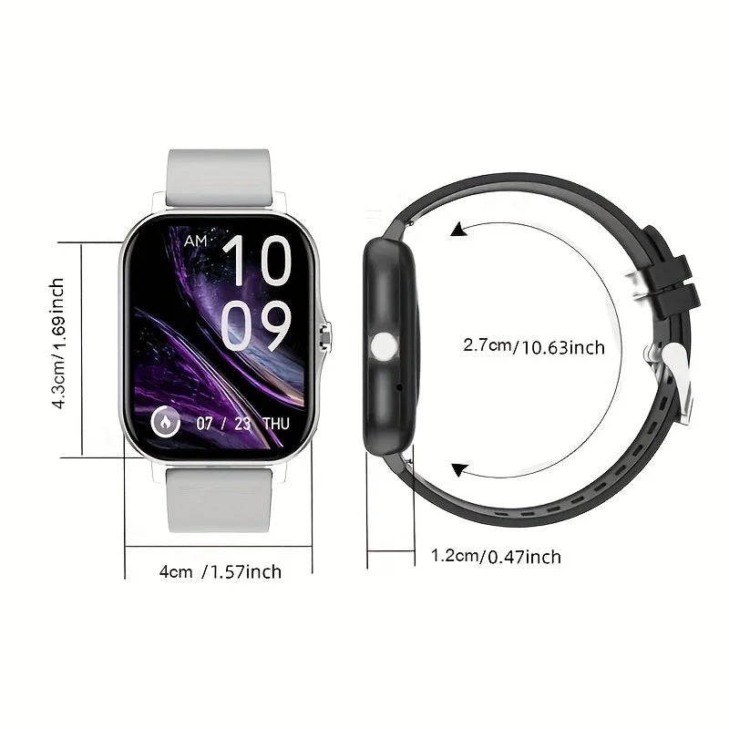 Smartwatch with Wireless Calling & Fitness Monitoring