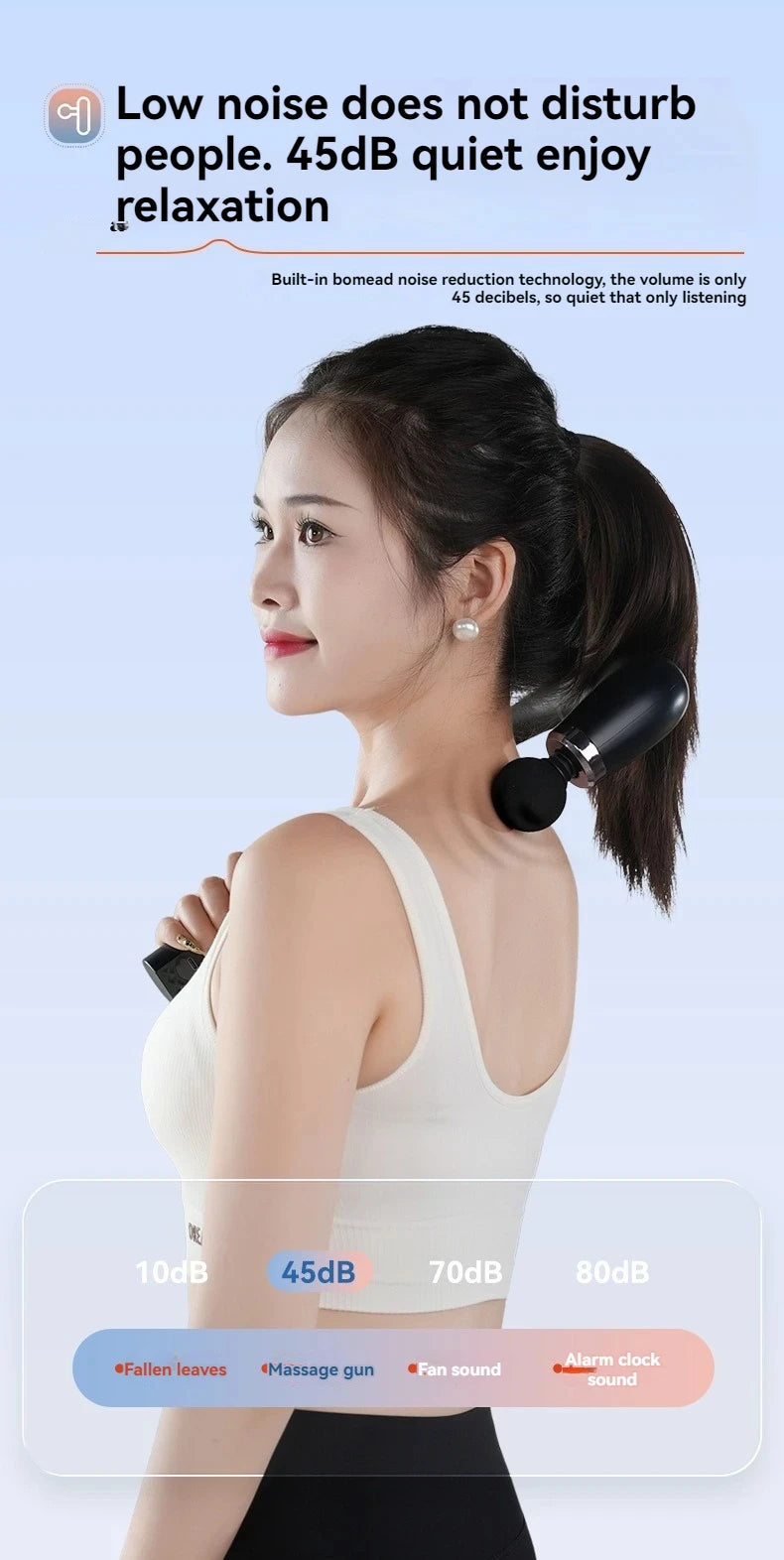 Smart Rechargeable Handheld Massage Gun