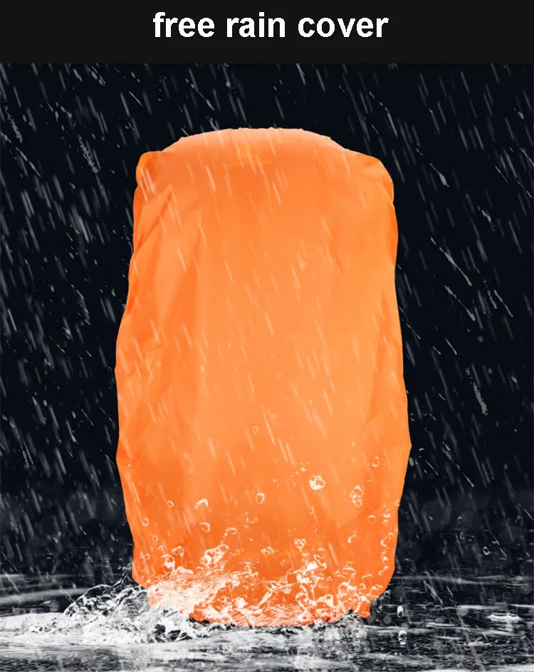 70L Hiking Camping Backpack with Rain Cover