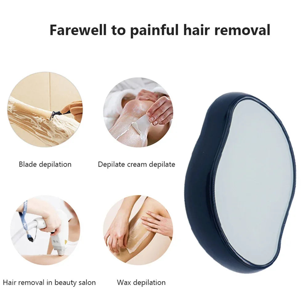 Reusable Glass Hair Removal Epilator for Women