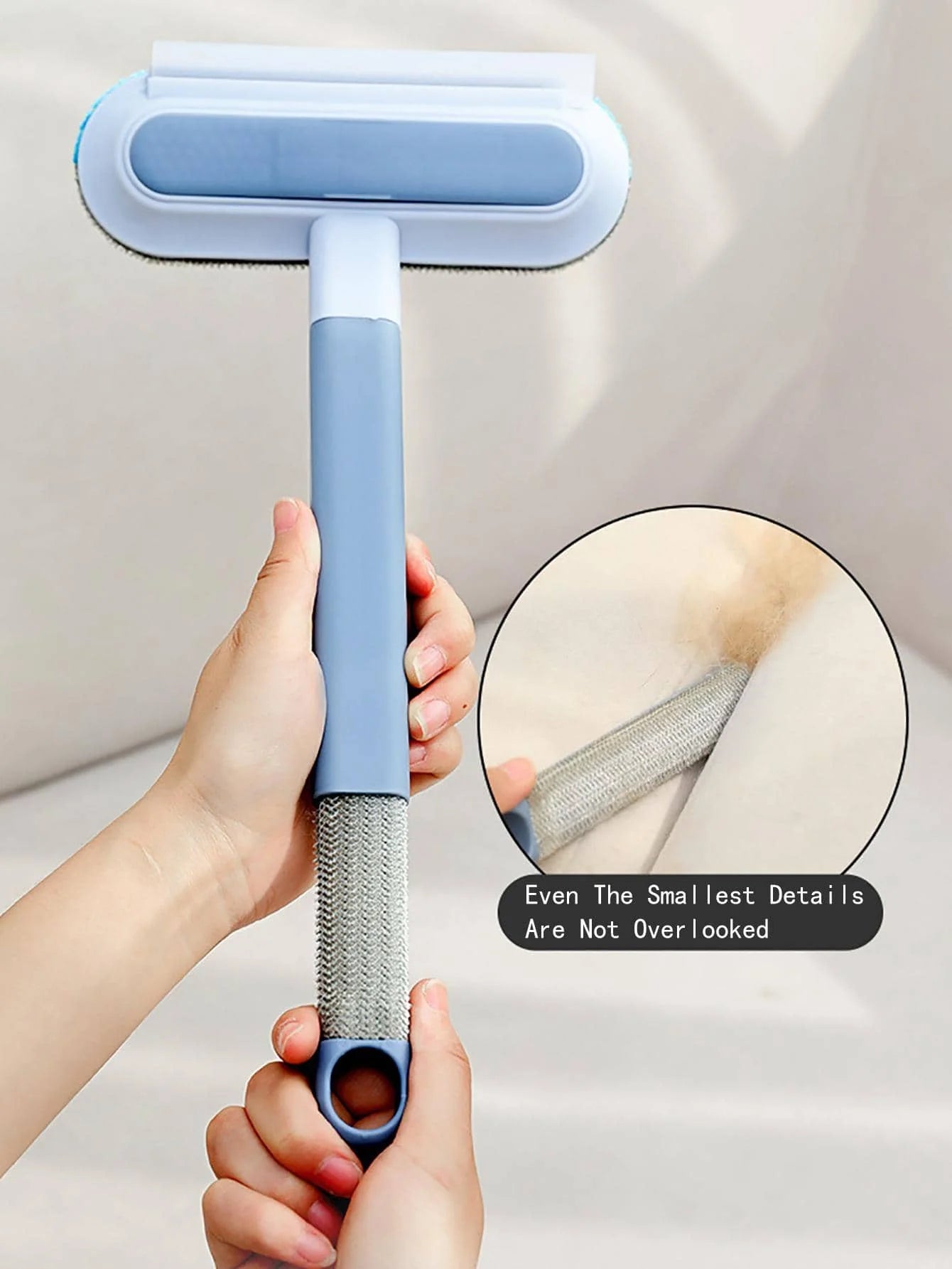 Long Handle Pet Hair Remover & Cleaning Brush