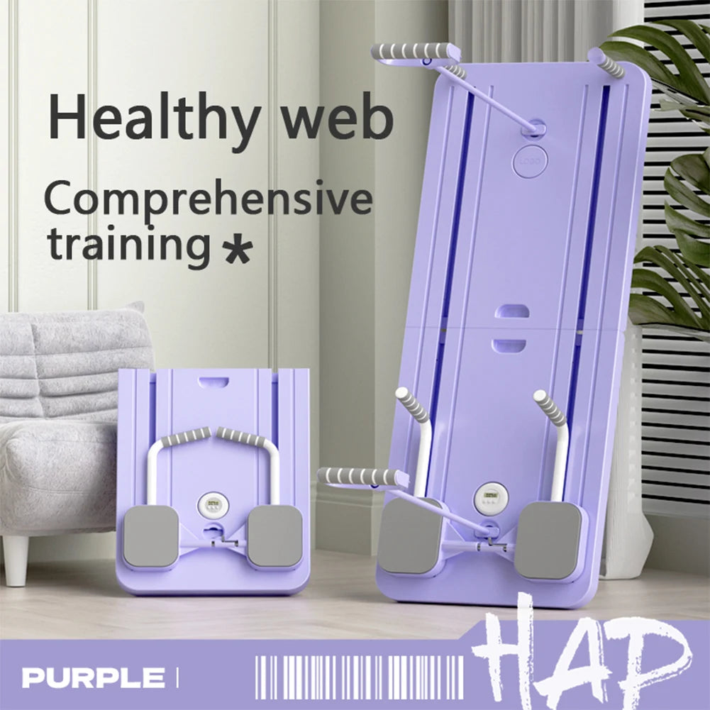 Multifunctional Foldable Fitness Board with Timer
