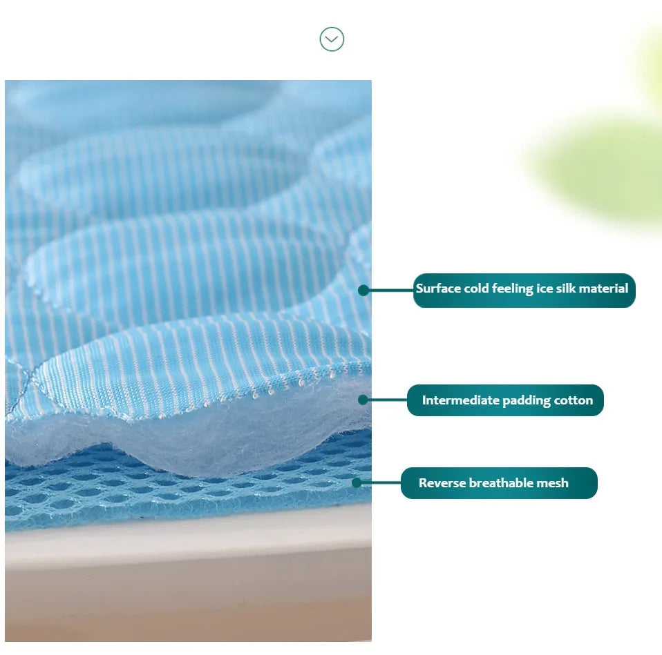 Extra Large Dog Cooling Mat – Summer Pet Ice Pad for Dogs & Cats