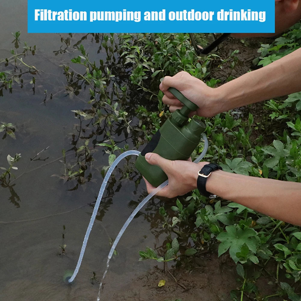 Portable Outdoor Water Filter for Camping & Survival