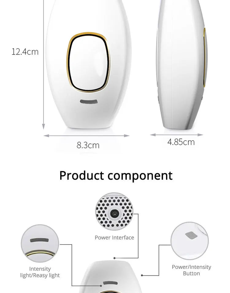 IPL Hair Removal Device – 500,000 Flashes