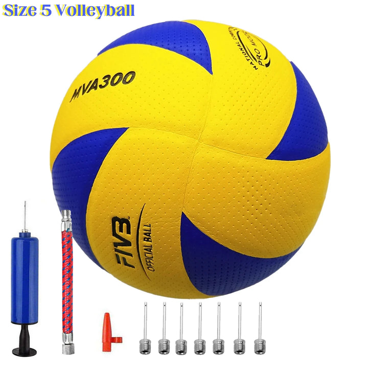 PU Leather Volleyball Size 5 – Indoor/Outdoor MVA300