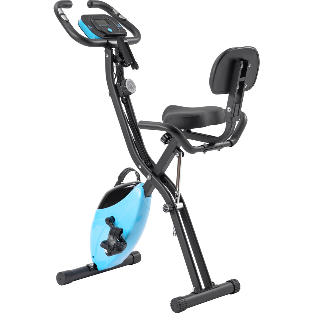 Folding X-Bike with Resistance & Backrest