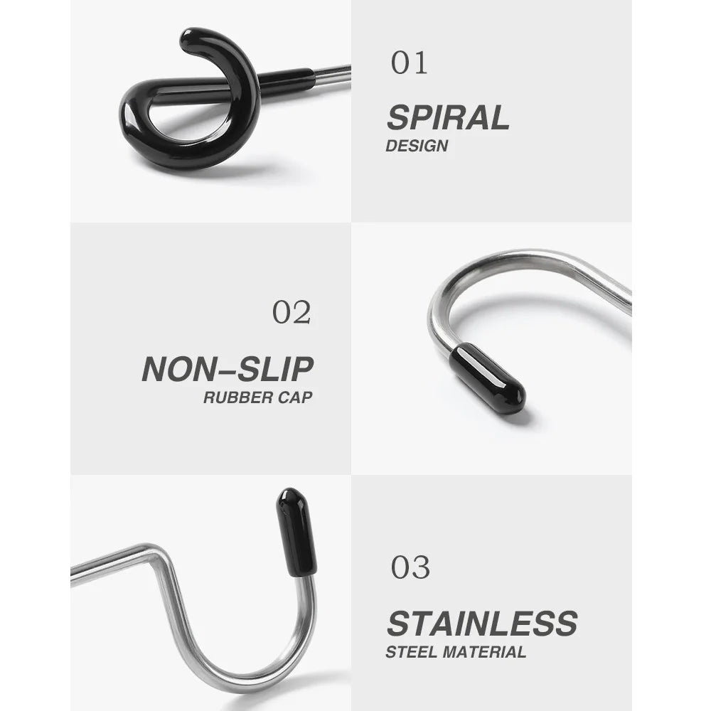 Stainless Steel Tent Pole Lamp Hanger Hook
