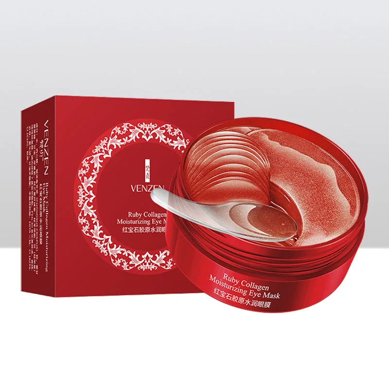 60pcs Gold Collagen Moisturizing Eye Masks