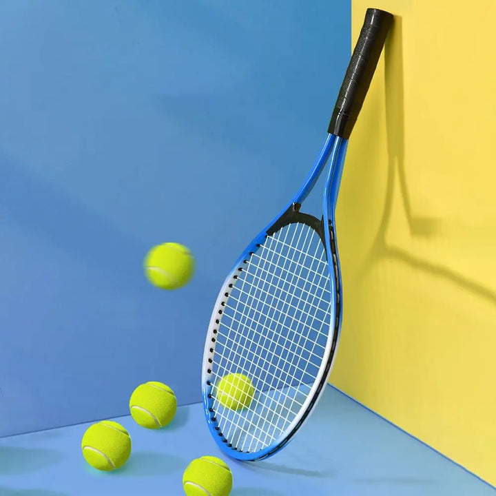 Red & Blue Child Tennis Racket – Beginner Training Racquet