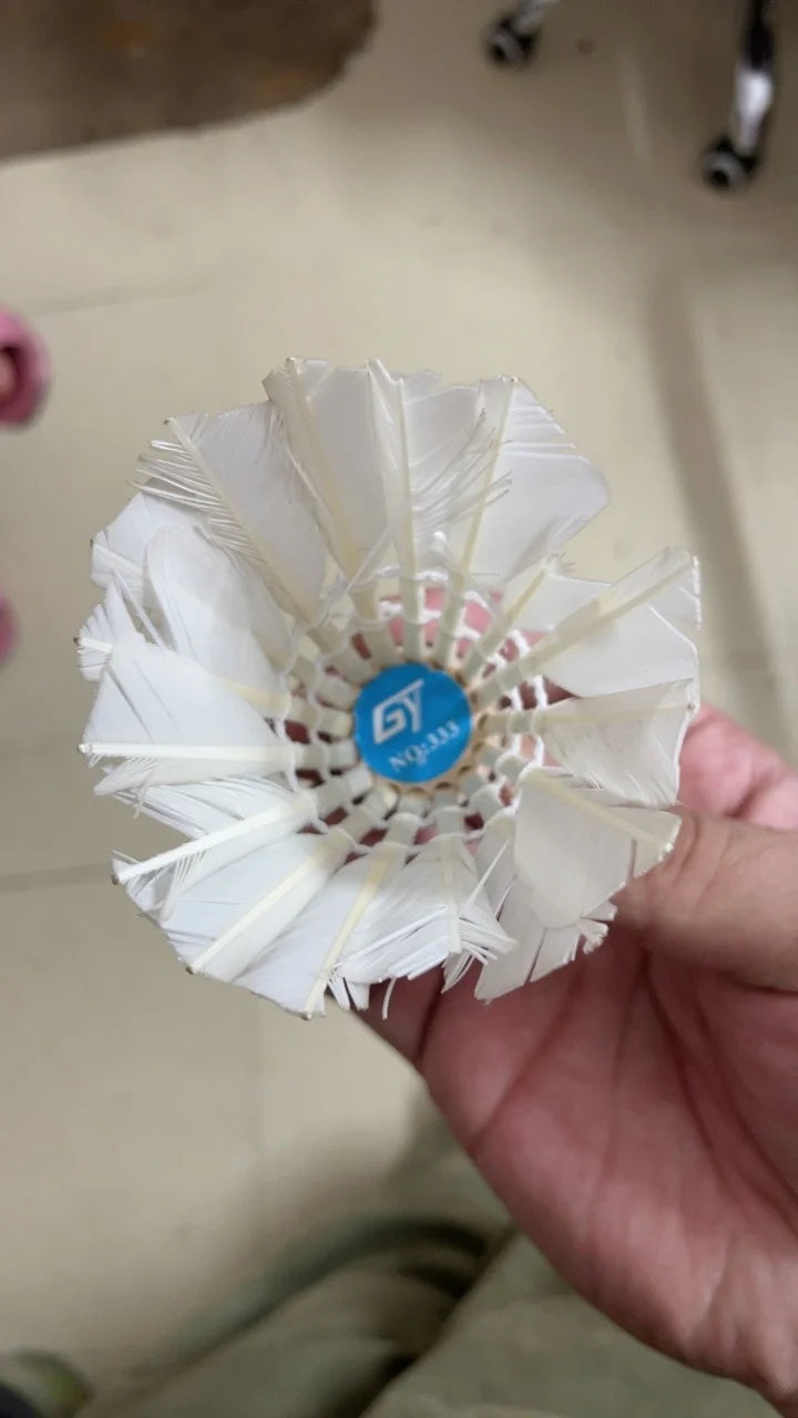 3PCS Duck Feather Badminton Shuttlecock Set