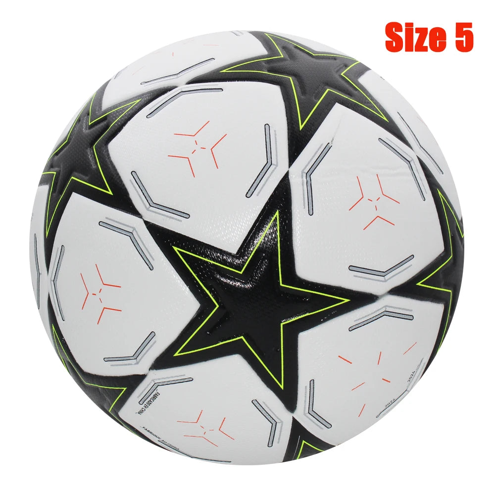 Size 4/5 PU Seamless Soccer Ball – Match & Training