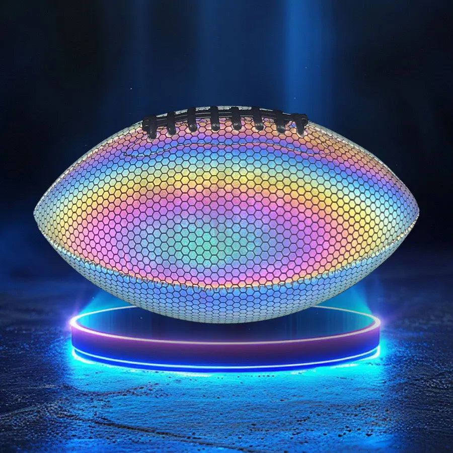 Luminous Reflective PU Rugby Ball – Match & Training Use