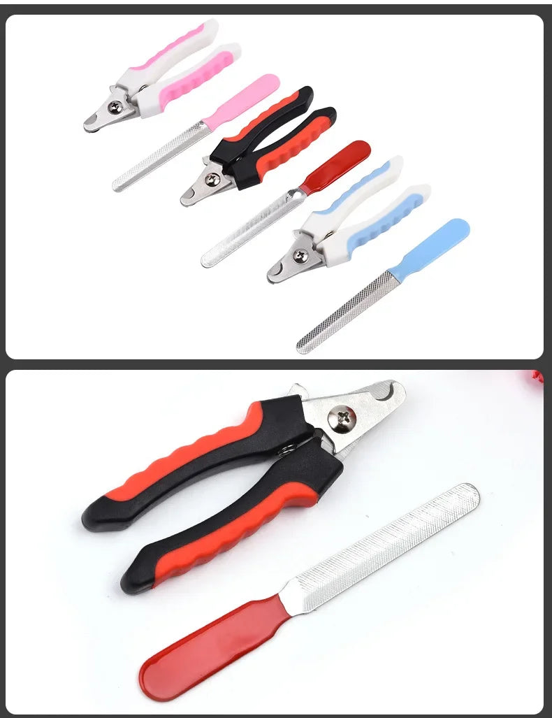 Pet Nail Clipper Scissors for Dogs & Cats