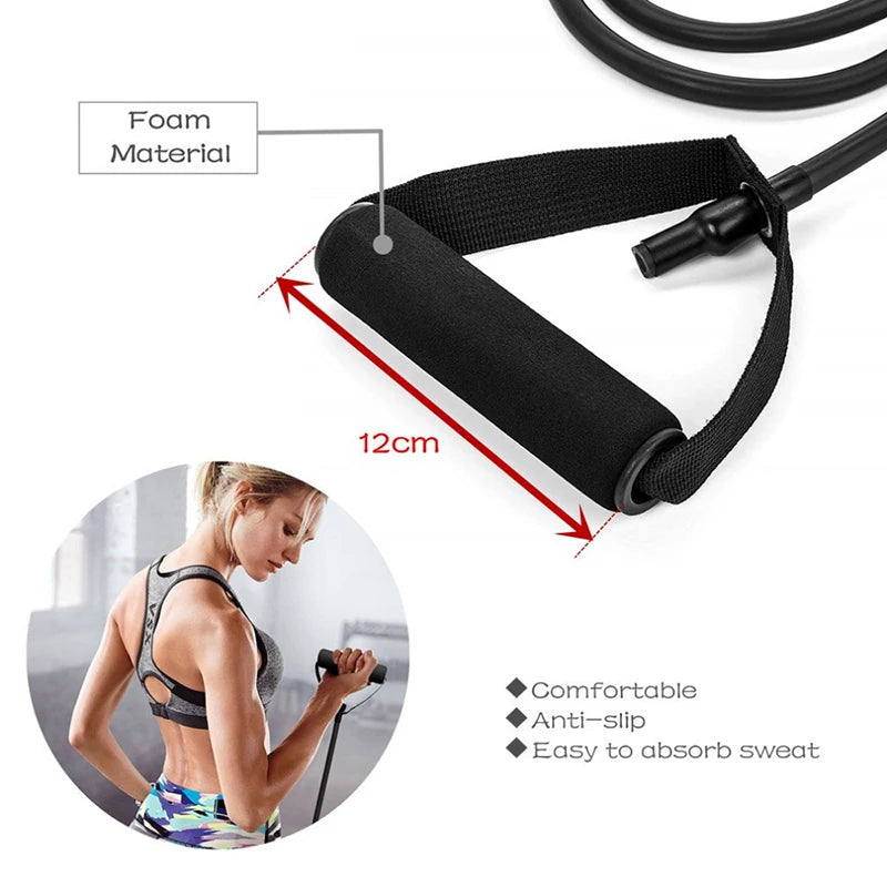 Resistance Bands with Handles for Home Workouts