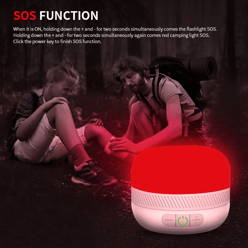 LV10 Rechargeable Outdoor LED Camping Lantern