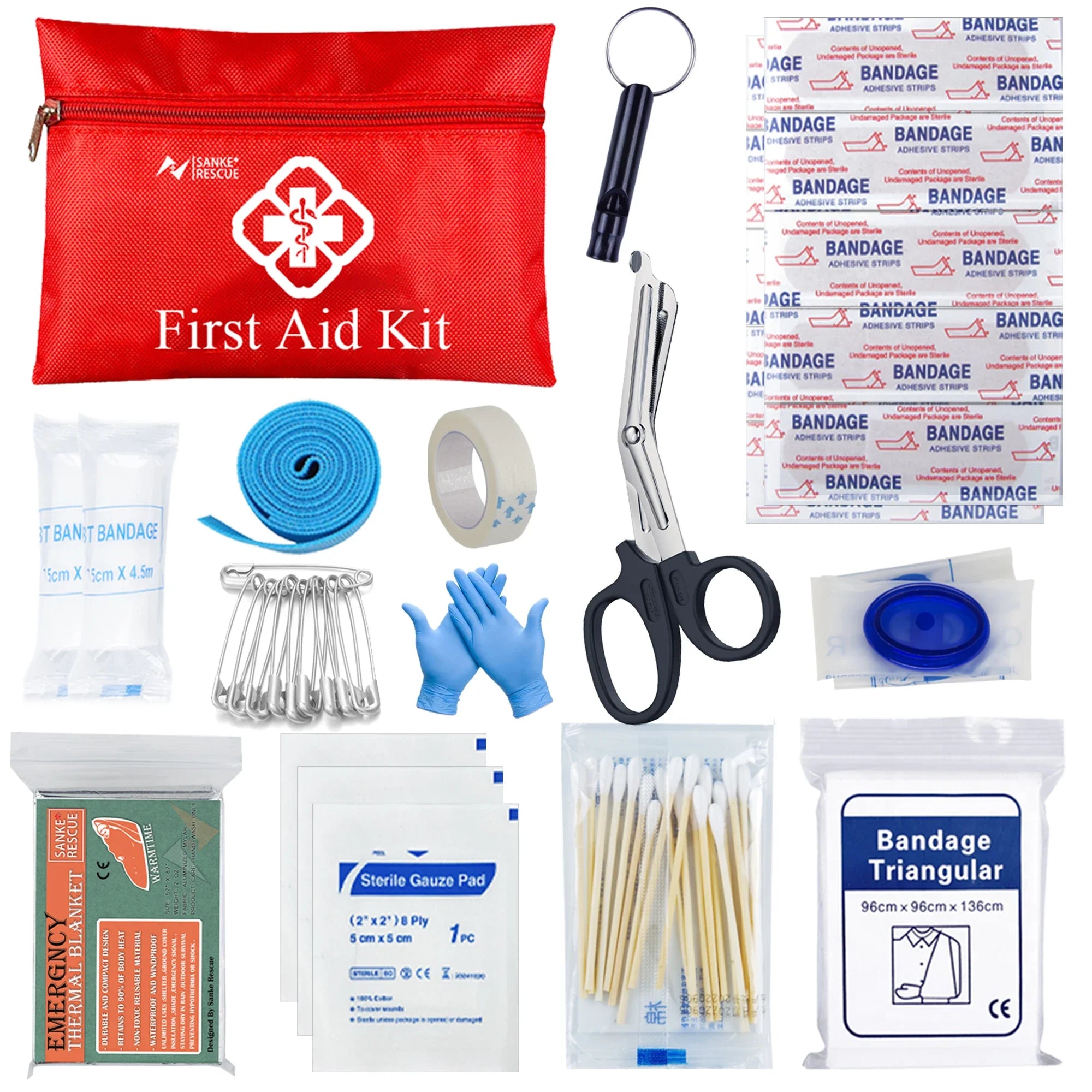MOLLE Survival First Aid Kit – Full Emergency Set