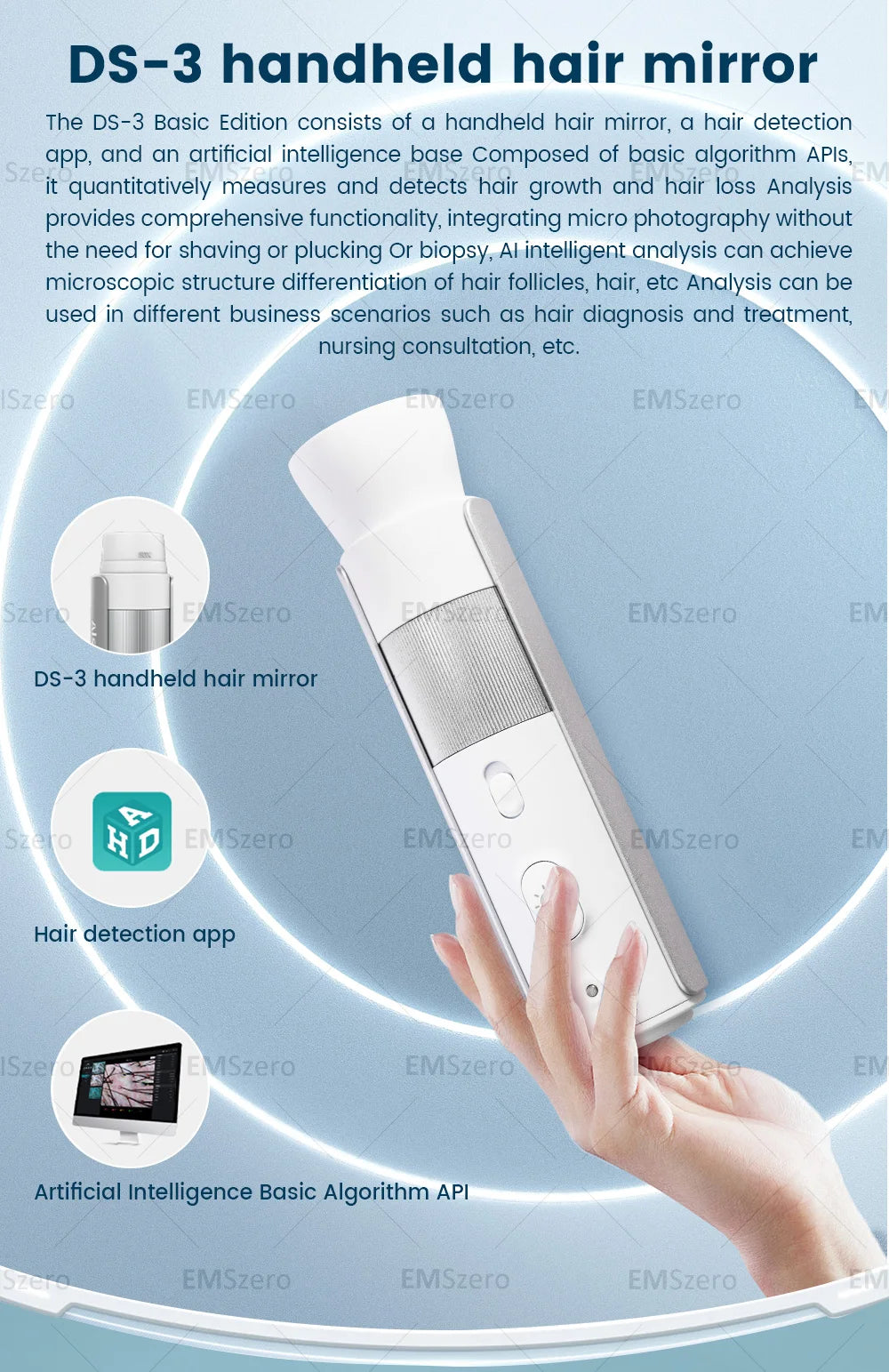 2025 Wireless Hair & Scalp Analyzer
