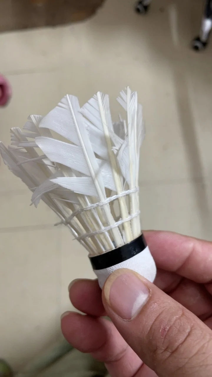 3PCS Duck Feather Badminton Shuttlecock Set