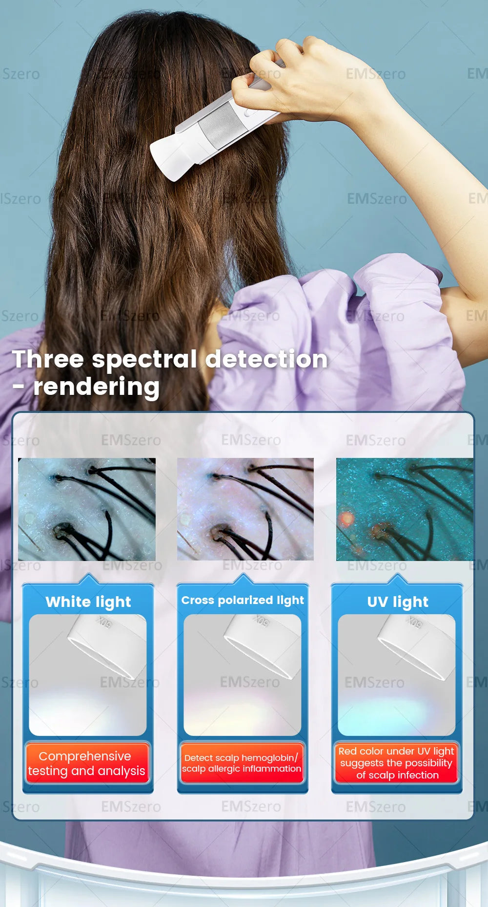 2025 Wireless Hair & Scalp Analyzer