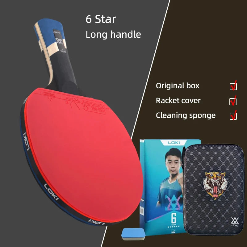 LOKI 9-Star Carbon Table Tennis Racket