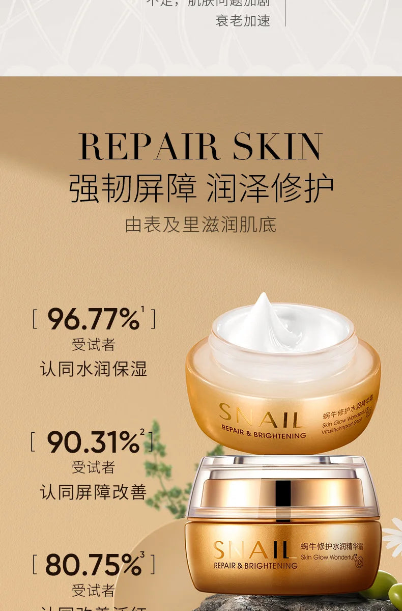 BIOAQUA Snail Essence Moisturizing Face Cream