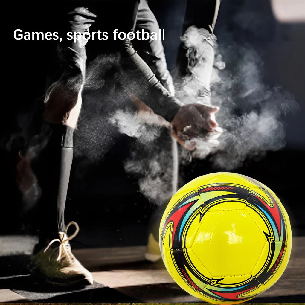 Standard Size 5 Wear-Resistant Rubber Soccer Ball