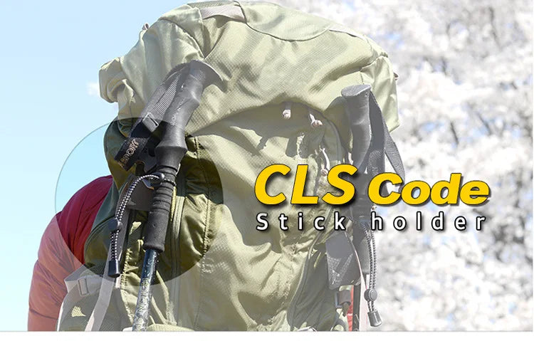 2pcs Backpack Trekking Pole Holder Straps
