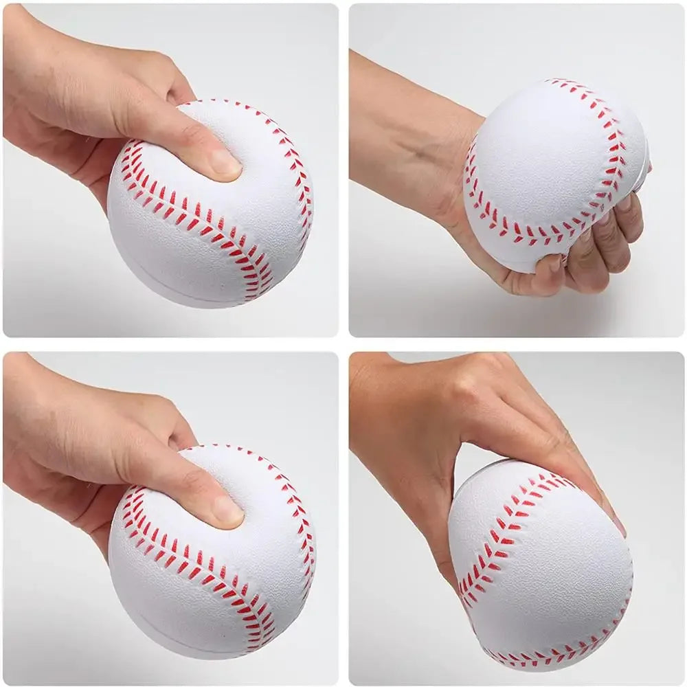 No. 9 Handmade Training Baseball – White Safety Ball