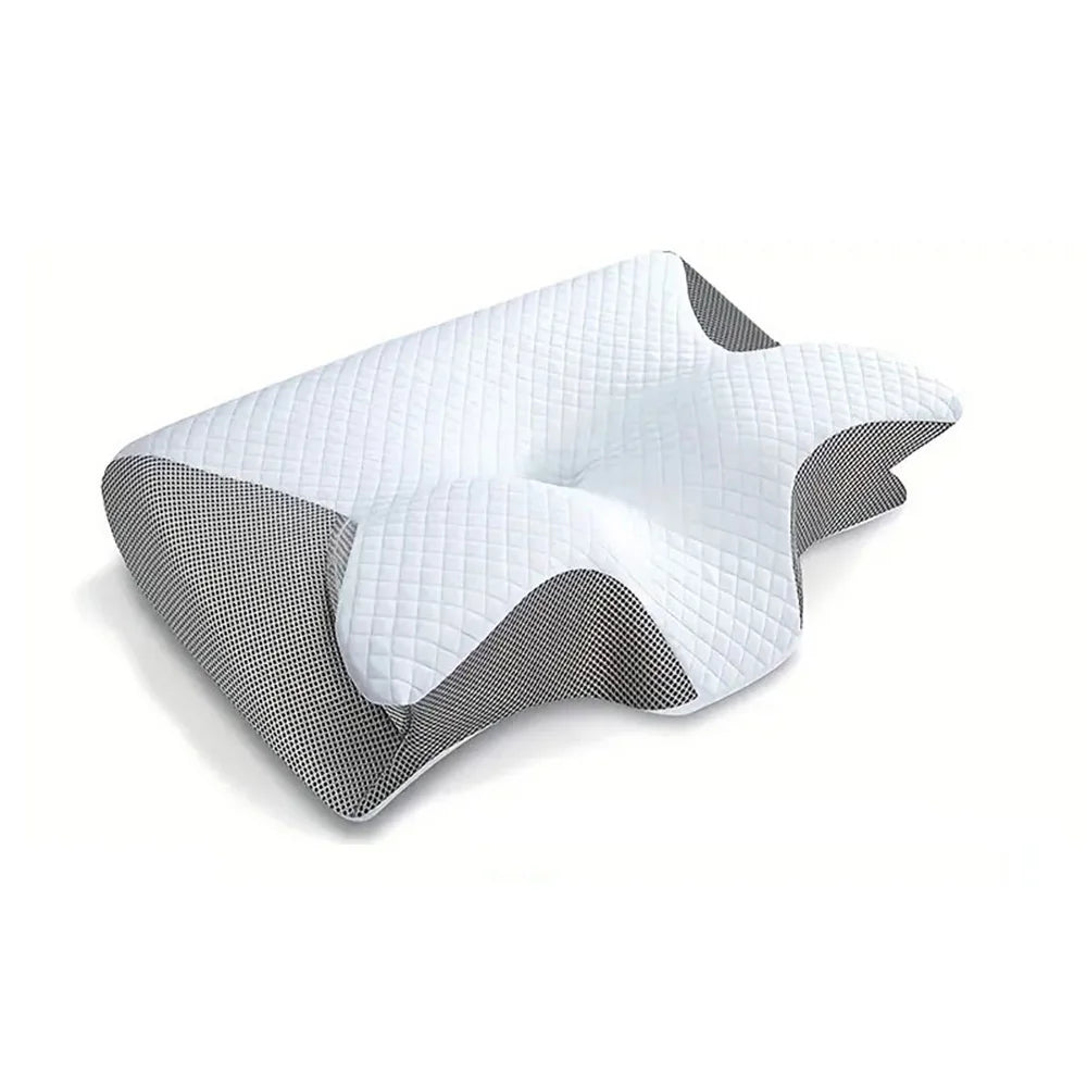 2-in-1 Memory Foam Cervical Neck Pillow