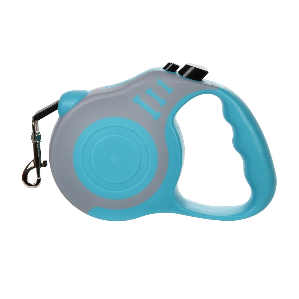 3m/5m Retractable Dog Leash for Small & Medium Pets