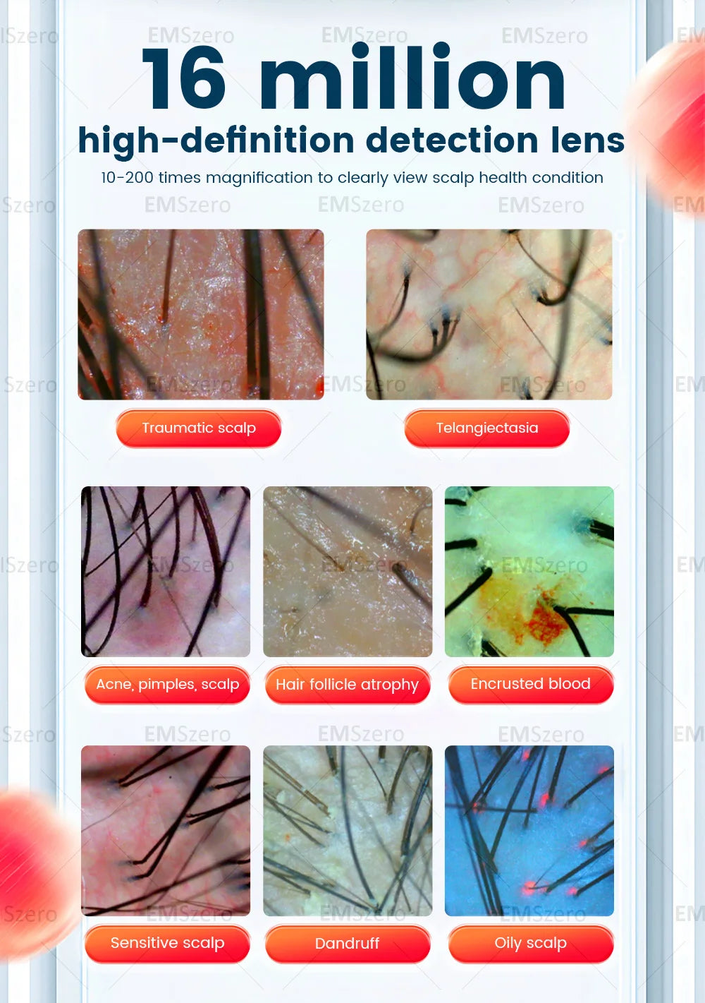 2025 Wireless Hair & Scalp Analyzer