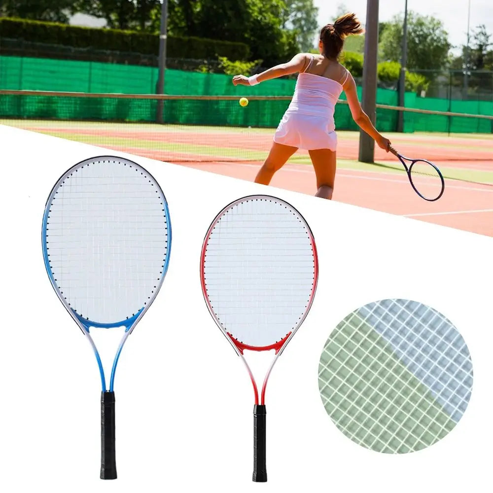 Red & Blue Child Tennis Racket – Beginner Training Racquet