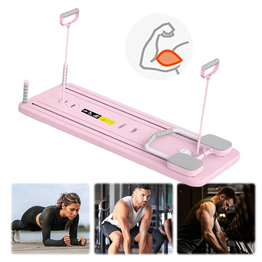 Multifunctional Foldable Fitness Board with Timer