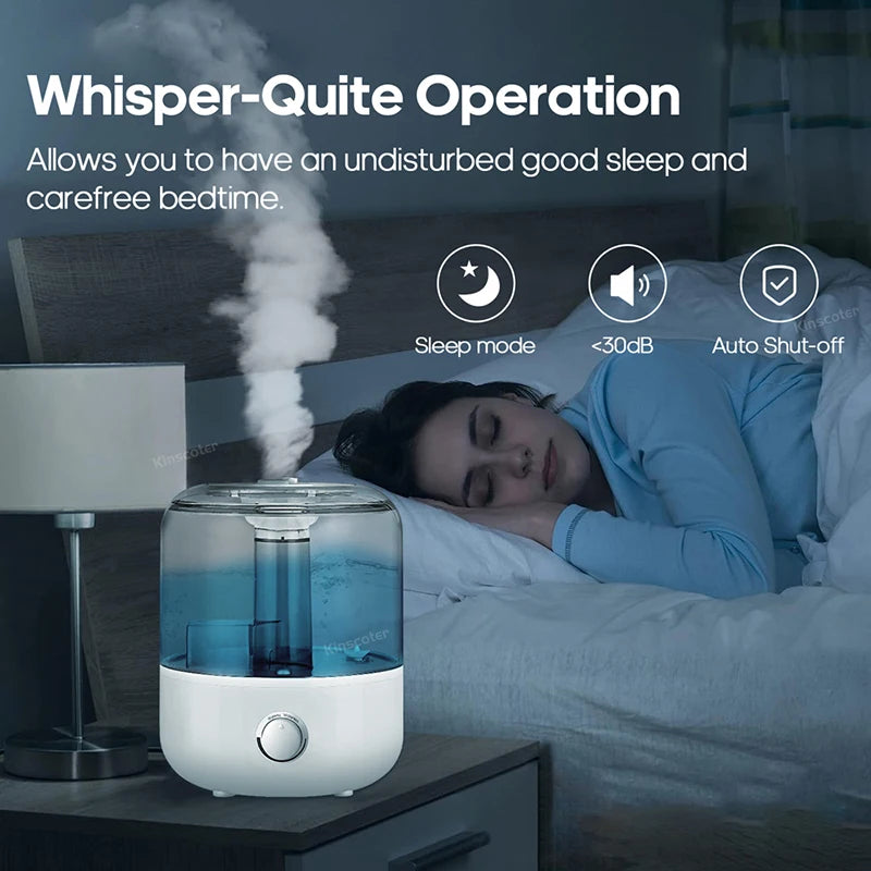 KINSCOTER 3L Air Humidifier with Remote & Timer