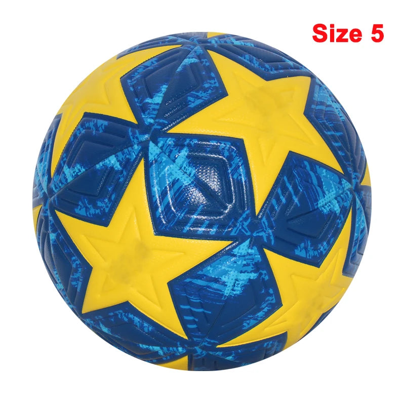 Size 4/5 PU Seamless Soccer Ball – Match & Training