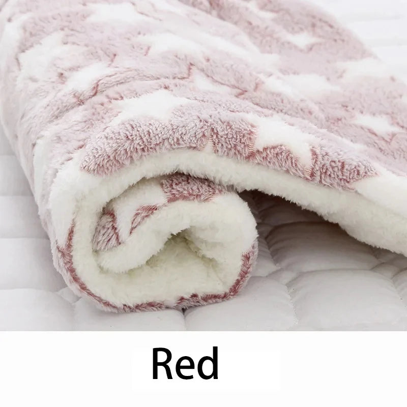 Flannel Pet Sleeping Mat Dog & Cat Bed