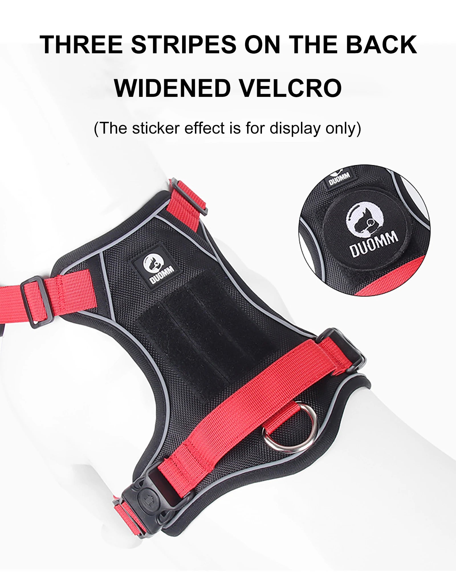 Reflective Tactical Dog Harness for Medium & Large Dogs