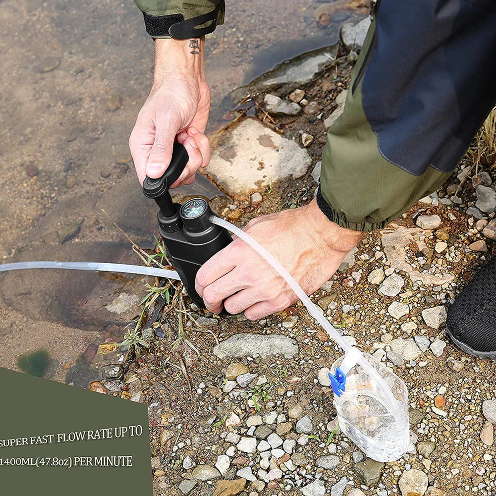 Portable Outdoor Water Filter for Camping & Survival