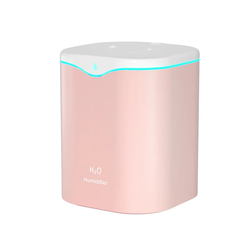 2000ML USB Double Spray Air Humidifier & Aromatherapy Diffuser