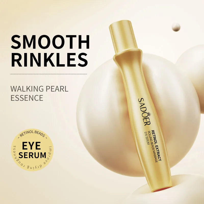 Snail Face Cream & Retinol Eye Massage Roller Set