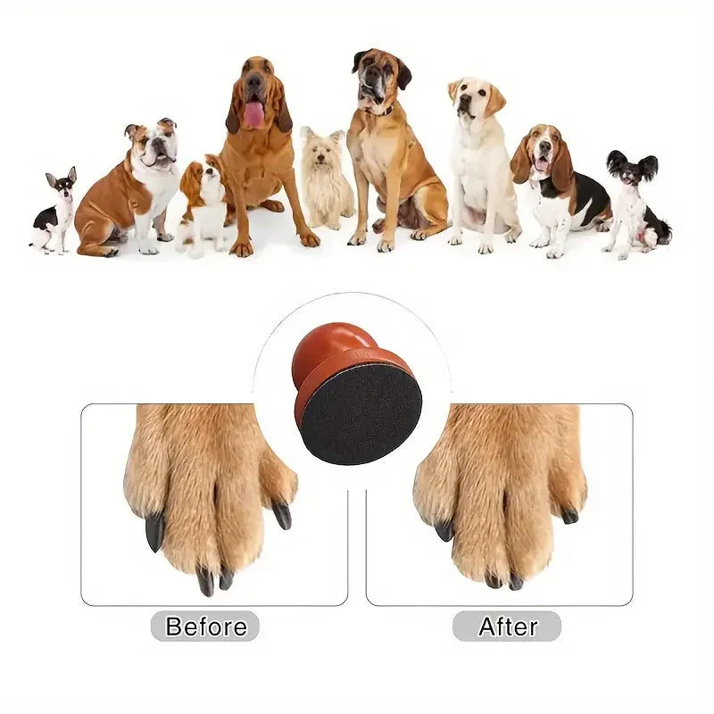 Wooden Dog Nail File Scratching Board
