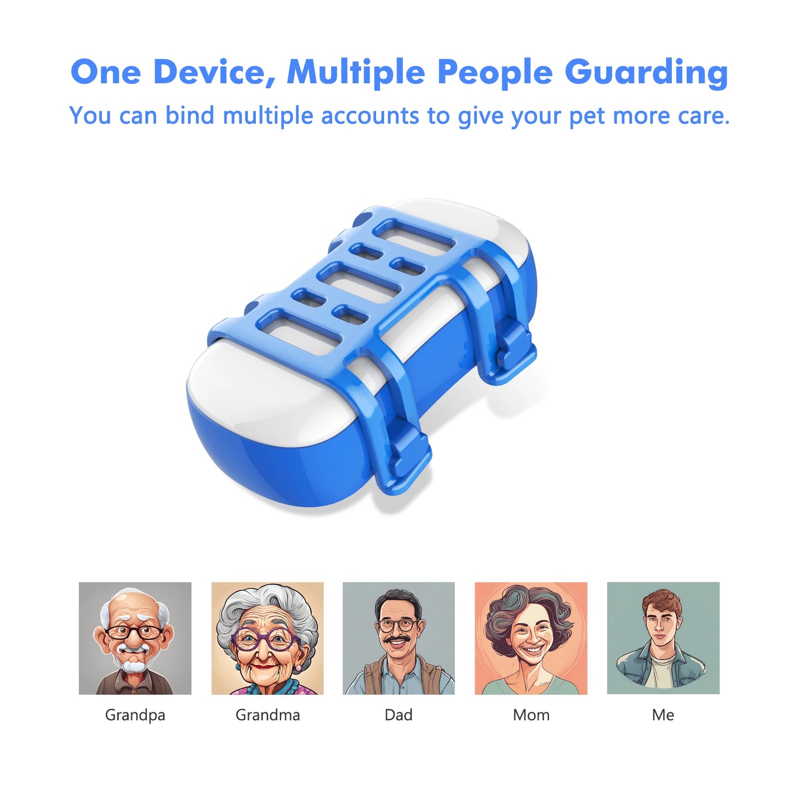 4G GPS Pet Tracker for Dogs & Cats