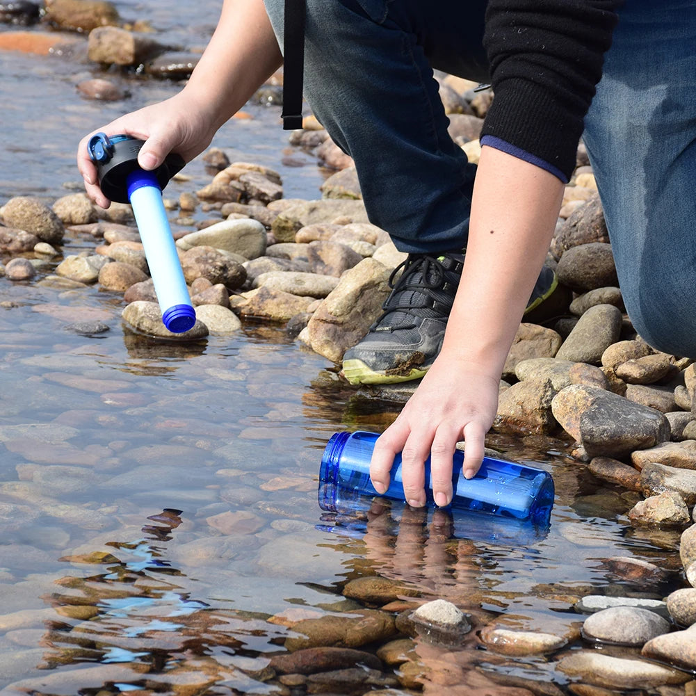 Portable Outdoor Water Filter for Camping & Survival
