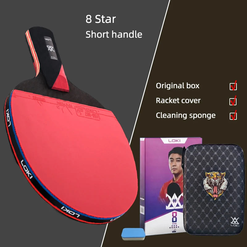 LOKI 9-Star Carbon Table Tennis Racket