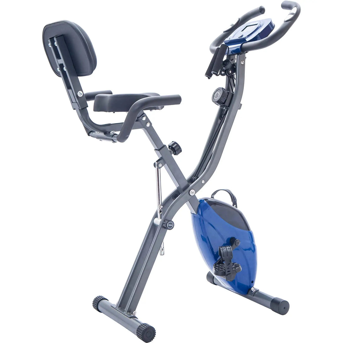 Folding X-Bike with Resistance & Backrest