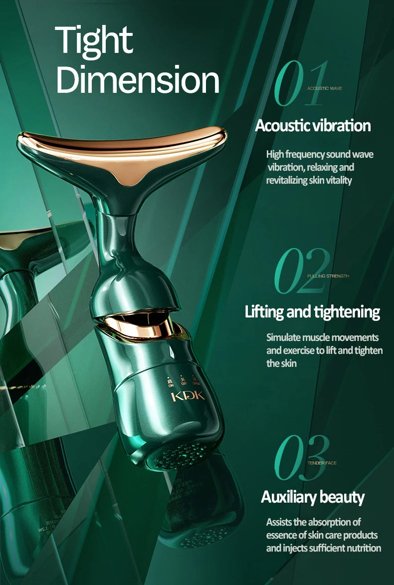3-in-1 EMS Facial Lifting & Skin Tightening Device