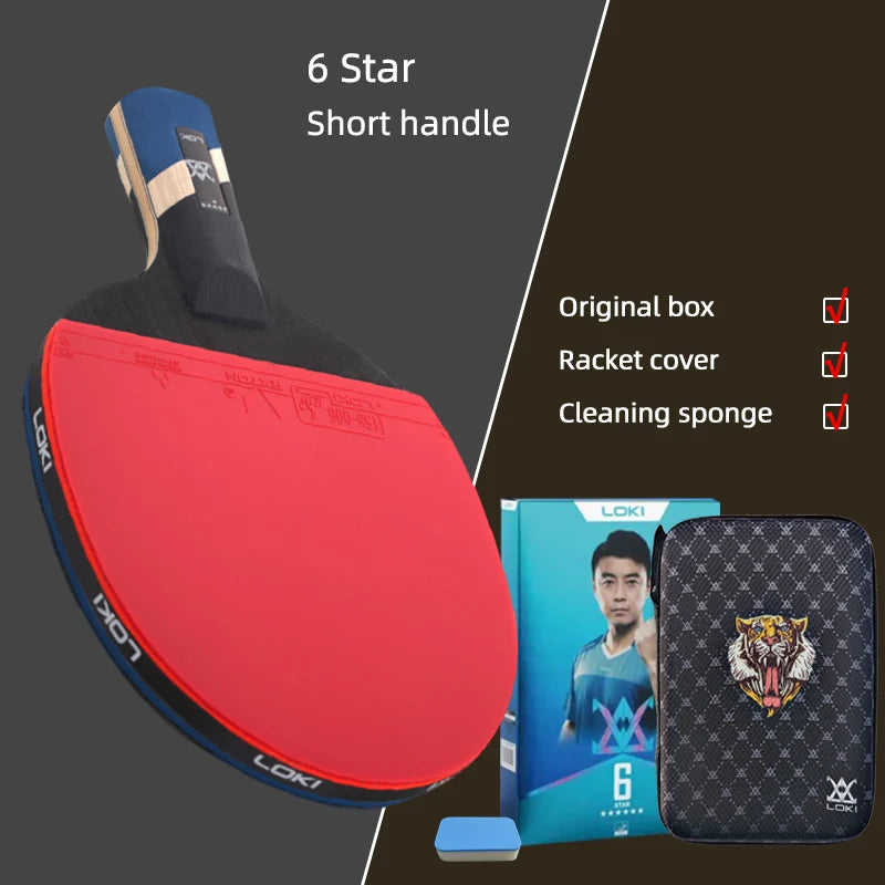 LOKI 9-Star Carbon Table Tennis Racket